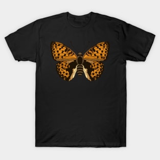 Orange Butterfly T-Shirt